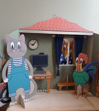 Edukacinis spektaklis pradinukams "Mane lapė neša"