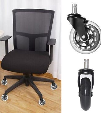 Office chair wheel replacement service at home in Ulhasnagar