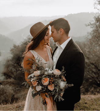 seamless wedding because they hired a wedding coordinator