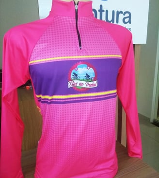 camisa de ciclismo proteção UV Ventura Camisetas