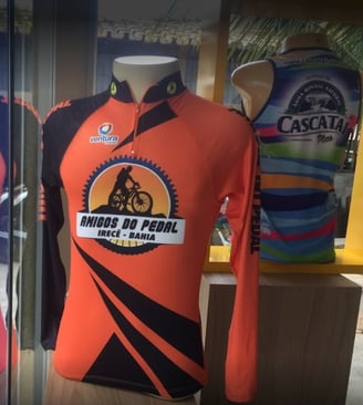 camisa de ciclismo proteção UV Ventura Camisetas