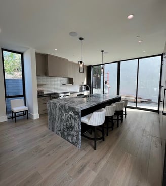 a clean kitchen