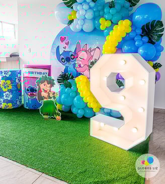 decoración con globos para niños Pereira