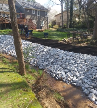 erosion control in mableton ga by north georgia clearing and excavation llc
