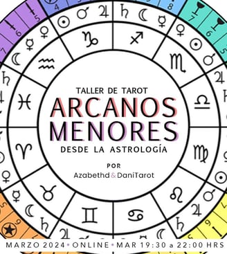 talleres tarot arcanos menores astrologia tarot chile