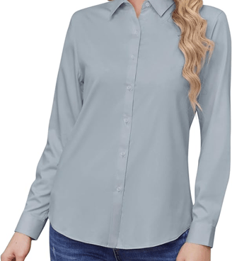 womens button up shirt