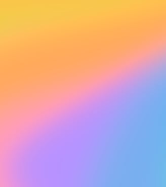 The YCCPA Gradient: a colorful gradient moving from yellow, to orange, pink, purple, and blue