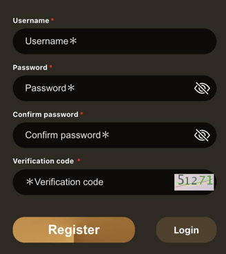 a cell phone showing a log logger with a log logger
