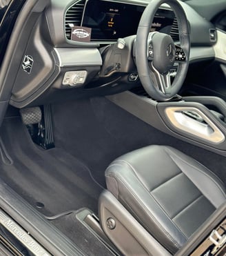 Interior Detailing Image “Deep interior car detailing with steam cleaning and vacuuming of seats"