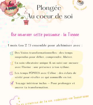 Plongée au coeur de soi