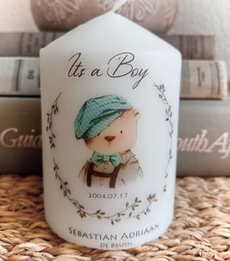 Personalised Candle