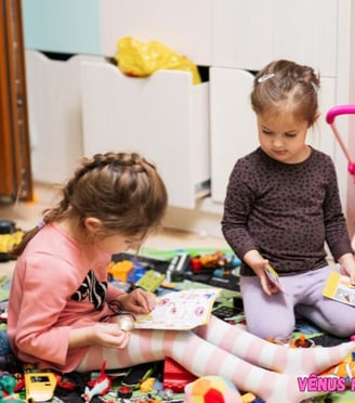 Organizando os brinquedos de uma forma eficiente