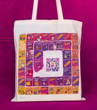 Jeu Full Kiff sur fond violet