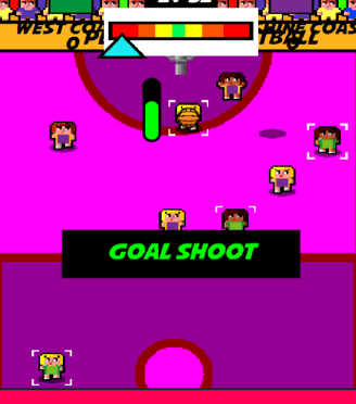 netball video game goal shoot