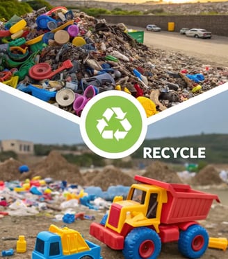 jouets recyclés