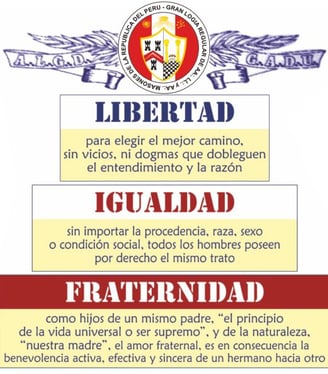 libertad, igualdad, fraternidad valores masónicos, pilares de la francmasonería