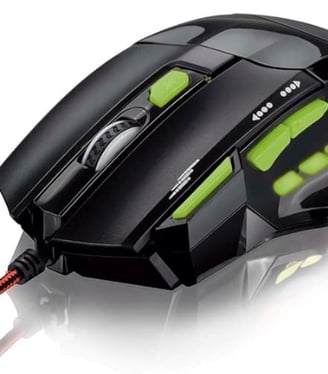 Mouse Gamer Rapid Fire 2400DPI