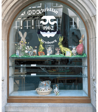 store front for the pastry "christian"