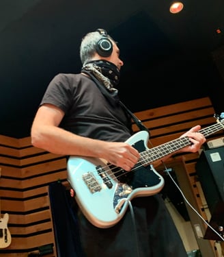 Recording Session at 25th Street Recording Studios - Oakland, CA