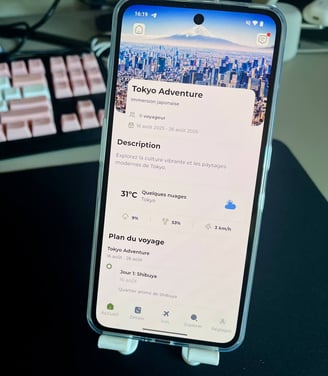 Une application mobile développée par Alpaga