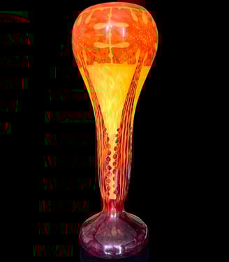 Vase Amarantes Le verre Français