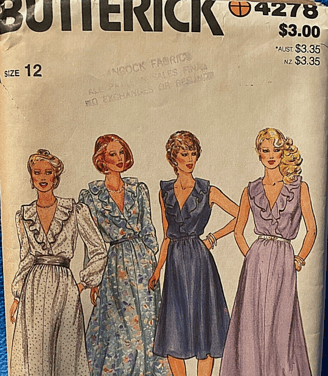B4278 dress pattern tiracooks