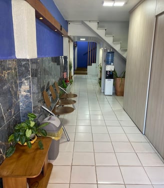 Nuestra recepción en Dentopolis.