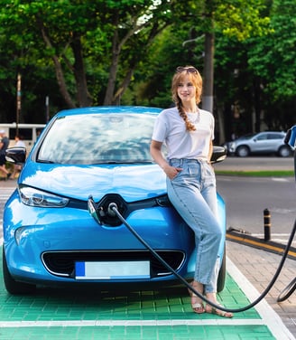 carregamento de carro elétrico