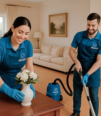 Meet our dedicated cleaning professionals in action.