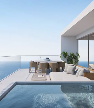 Vista desde el hotel Xcaret Arte