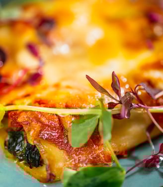 Spinach & ricotta cannelloni