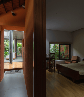 Nhà hai khối đậm nét truyền thống-05