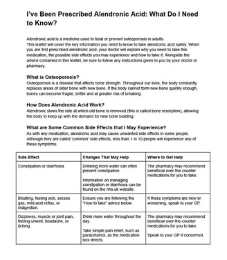 Patient leaflet part 1