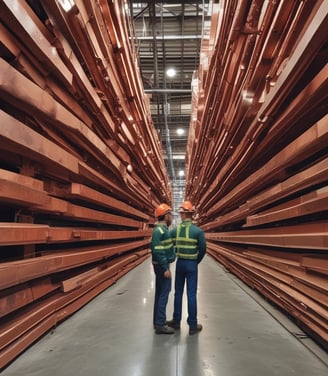 a large amount of wood pallets are stacked up in rows