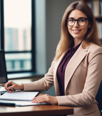 Christelle diplômée d'un Master I en « Droit des affaires », d'un Master II professionnel obtenu ave