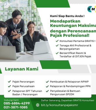Jasa Konsultan Pajak Profesional di Bekasi - Hubungi SMR Konsultan Pajak