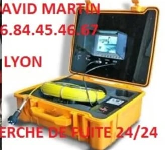 detection de fuite Caluire avec gaz tracteur et camera