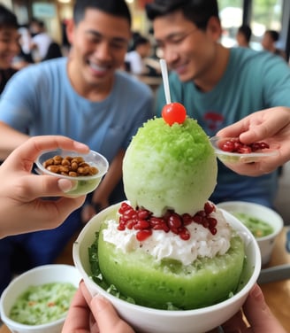 Chendol Ice dessert experience
