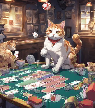 person holding fan of playing cards