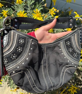 A bag bought by customer named Michelle.