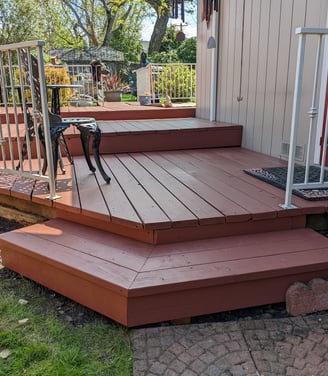 DECK STAINING MEDFORD OREGON