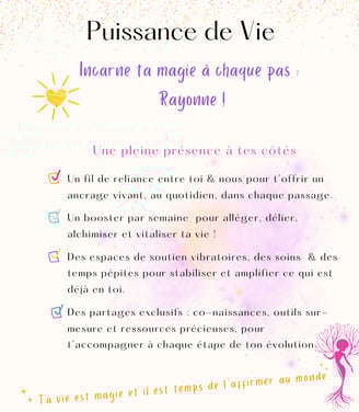 Puissance de Vie