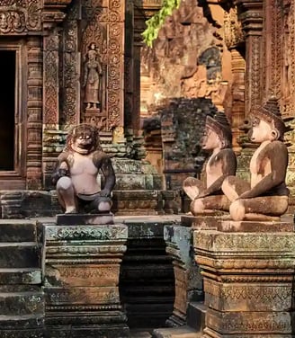 Banteay Srei, featured on MyTripJunction.com travel blog.