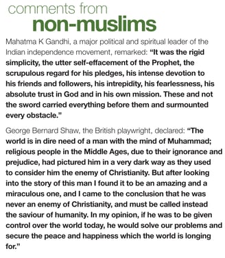 comments from non-muslims