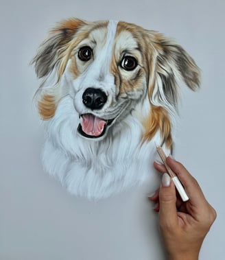Pet portrait commission