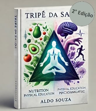 apa Do livro Tripé da saúde, de Aldo Lima de Souza (Aldo Souza)