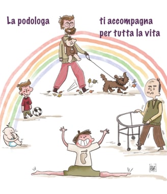 La podologa ti accompagna per tutta la vita