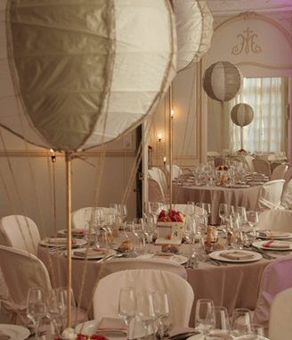 table décorer pour un mariage fait par l'Atelier de la Fée Luciole 