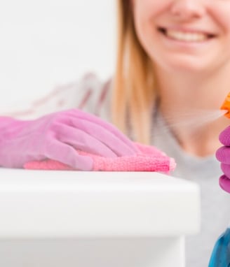 Bathroom cleaning