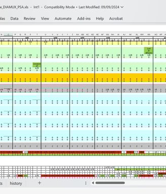 Automated Workload Plan used for both internal estimates/plan and for the new award